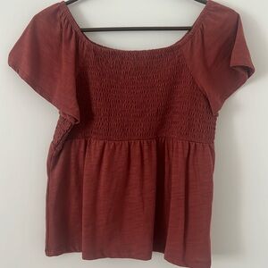 NWT babydoll cotton top